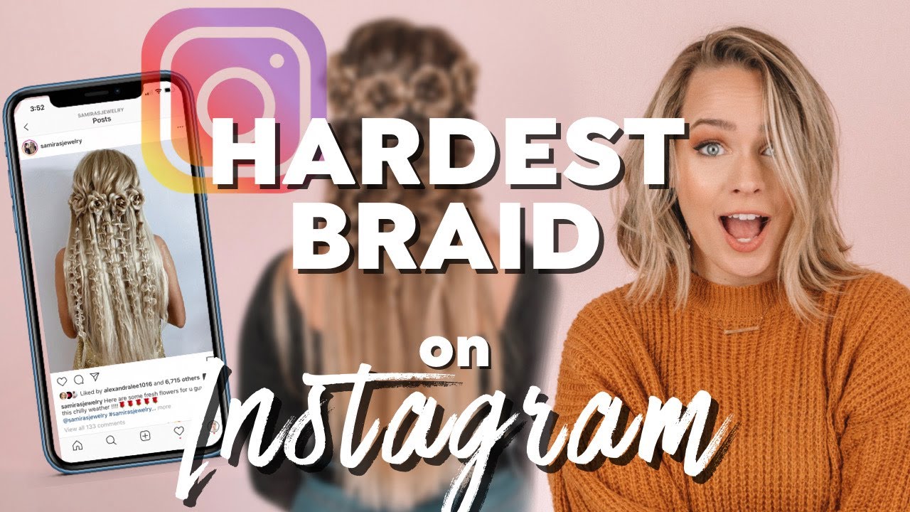 Trying the HARDEST BRAIDS on Instagram Ep. 2 - Kayley Melissa