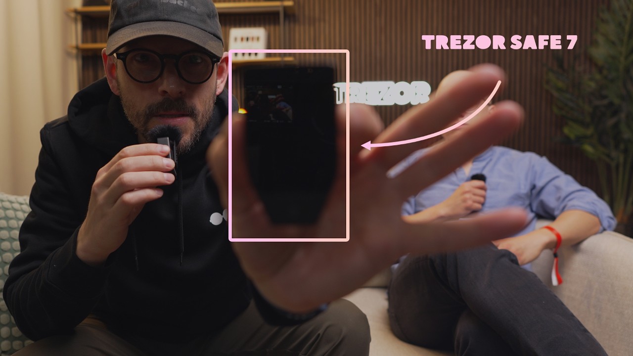 Exploring Trezor Safe 7 with Tom&aacute;&scaron; Su&scaron;&aacute;nka