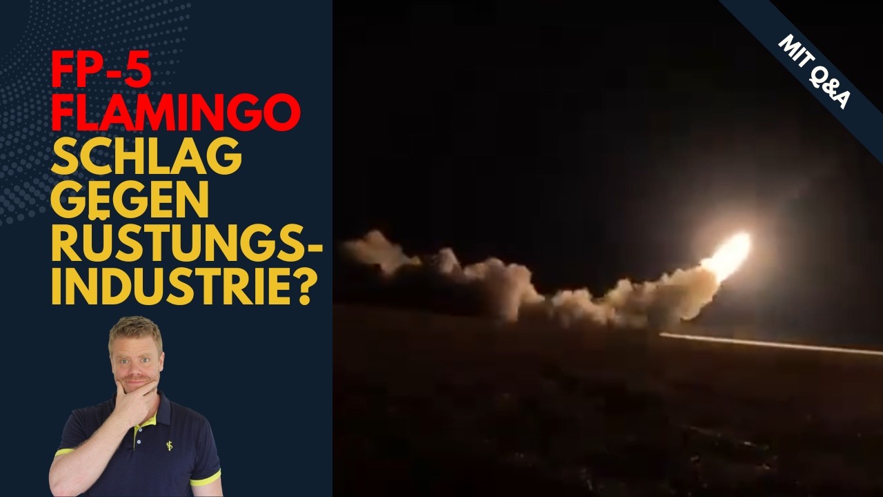 Fängt es an? Wohl FP-5 Schlag gegen Rüstungsindustrie! Ukraine Lagebericht (550) und Q&A
