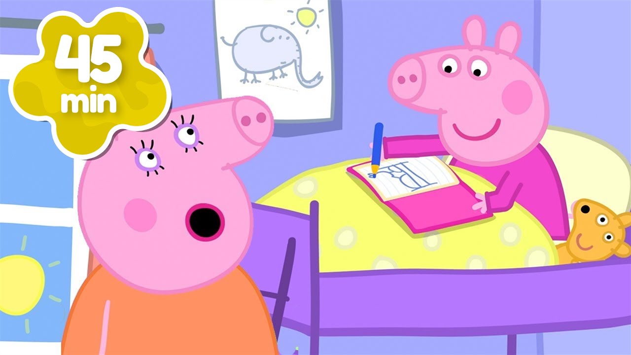 SECRET Diary 📔 Peppa's Private Journal 🔒 Peppa Pig Full Episodes | 45 Minutes Mini Movie