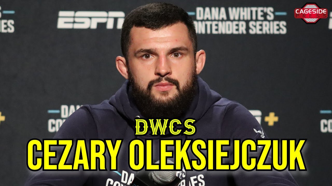 Cezary Oleksiejczuk Wants to Avenge His Brother's Losses In The UFC, Wants Shara Bullet First | DWCS