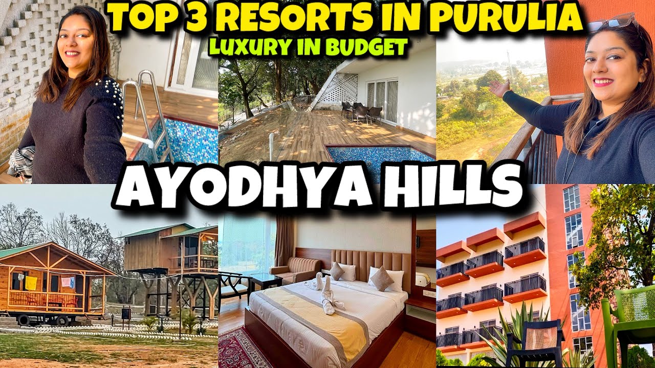Best 3 Resorts In AYODHYA HILLS Purulia😱Luxury View Rooms With Pool🔥For Family & Couples In 2025