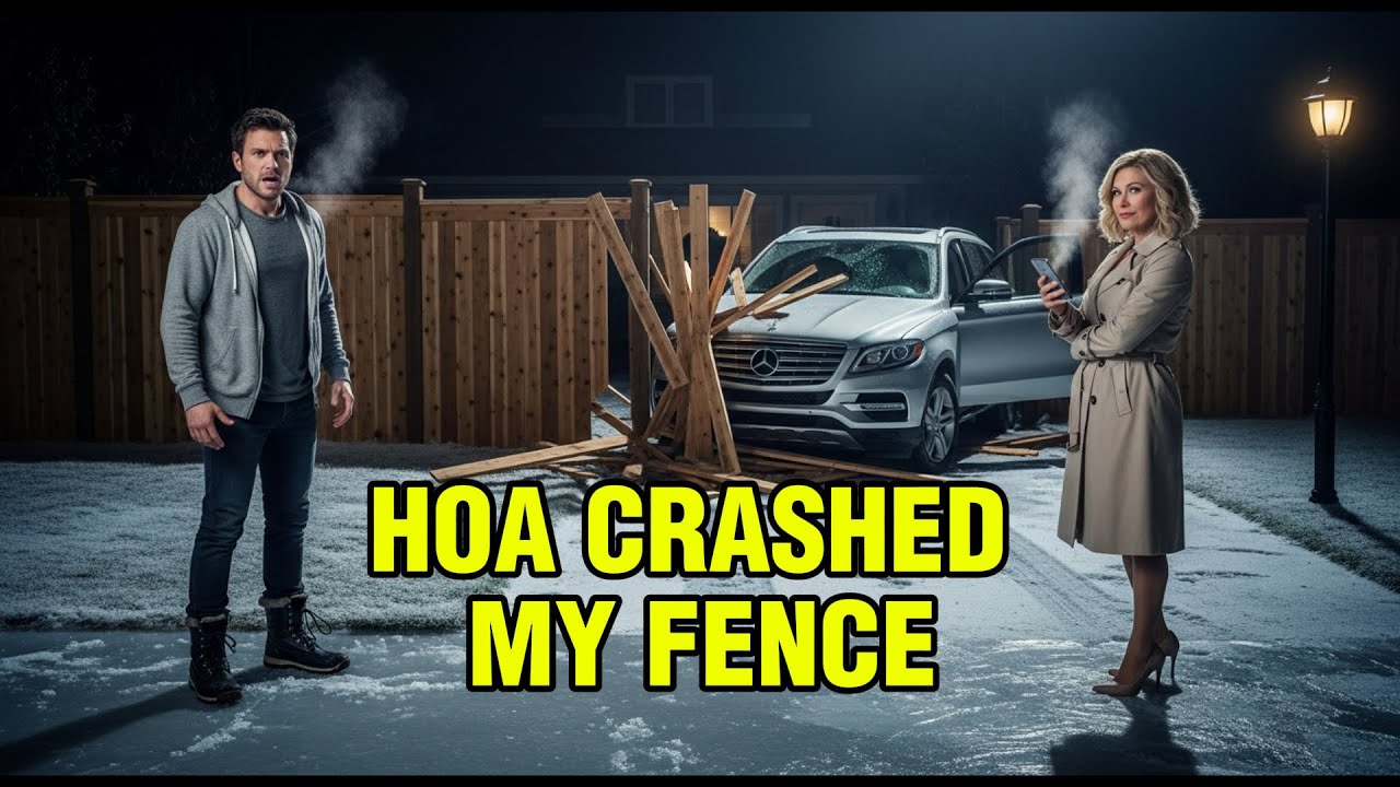 HOA Karen Slid Into My Fence During the Storm, Then Billed Me for Failing to Salt My Driveway