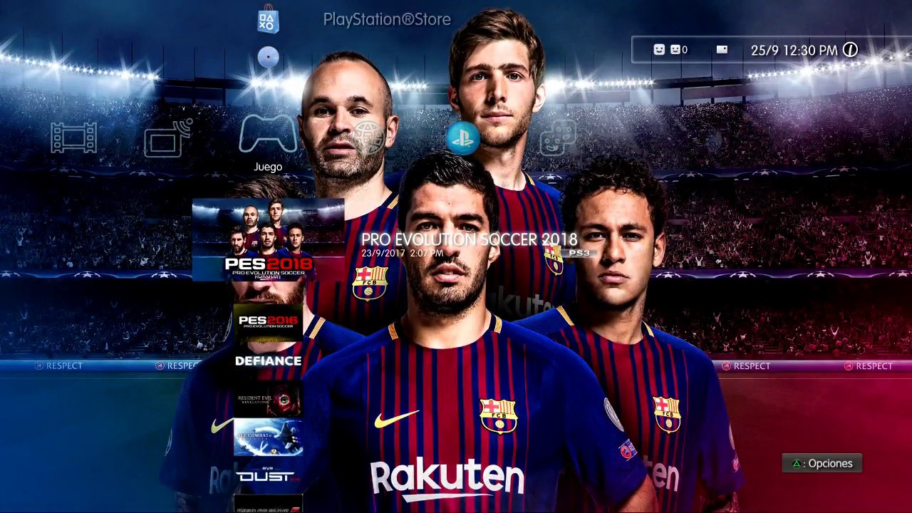 Como Licenciar Equipos en PES 2018 para PS3
