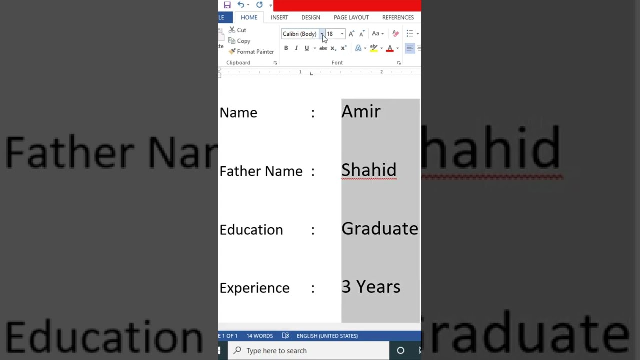 Random Selection in MS Word