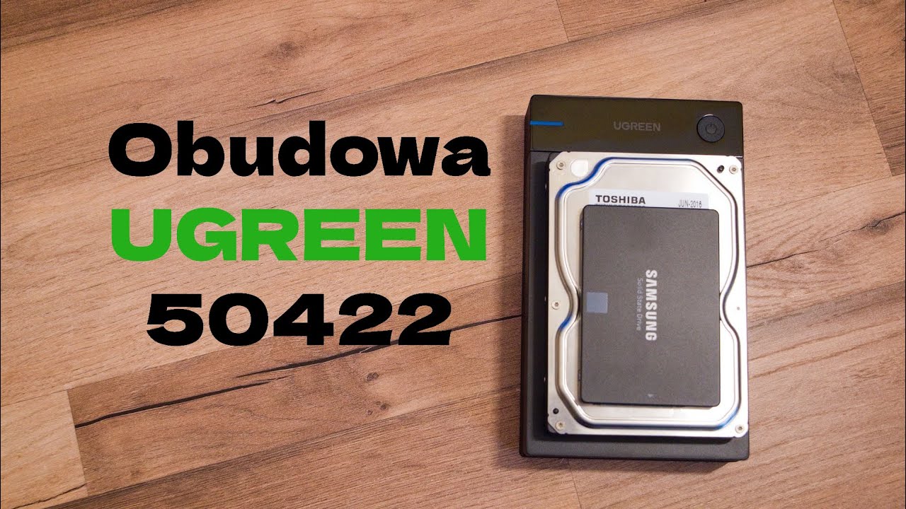 Obudowa do dysku UGREEN 50422 - om&oacute;wienie i testy wydajności z dyskiem HDD i SSD Samsung