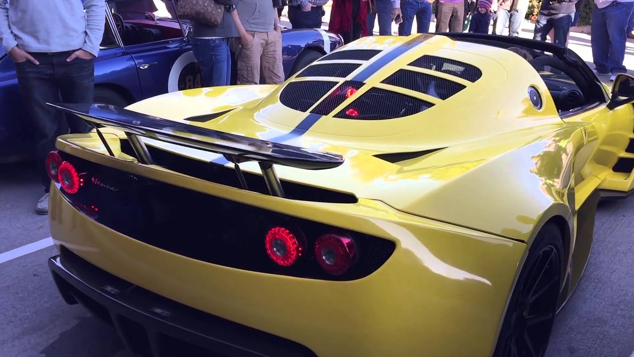 Hennessy Venom GT startup