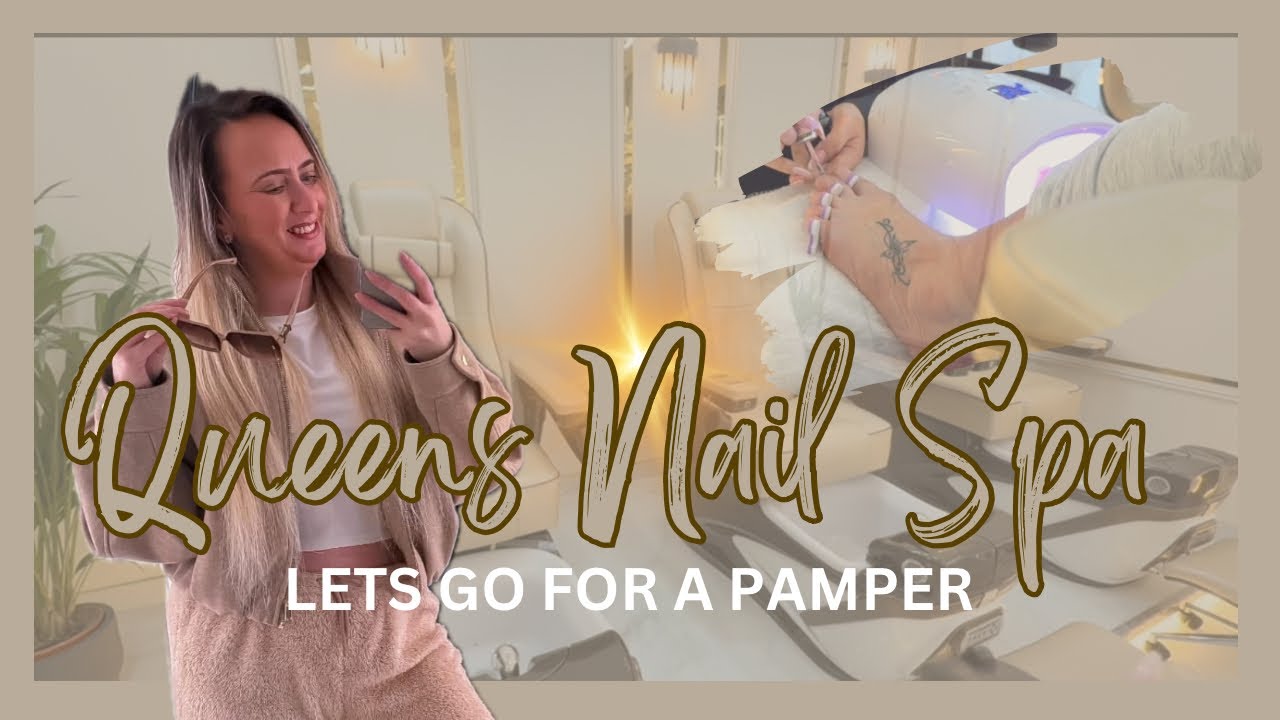 COME FOR A PAMPER WITH ME NEW | NAIL BAR 💕 - This is very me! #pedicure  #hotstonemassage #fresh 👏