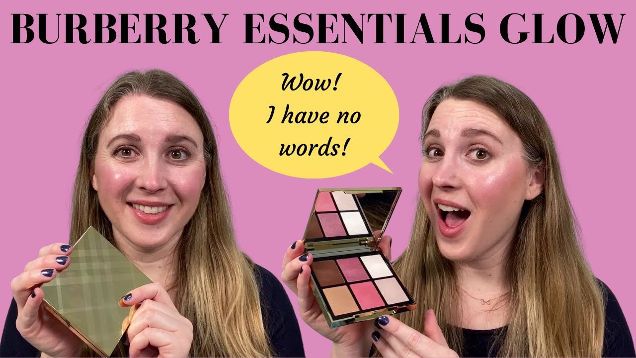 BURBERRY: Essentials Glow Palette - First Impressions | Swatches | Demo | Does it compare to Suqqu?