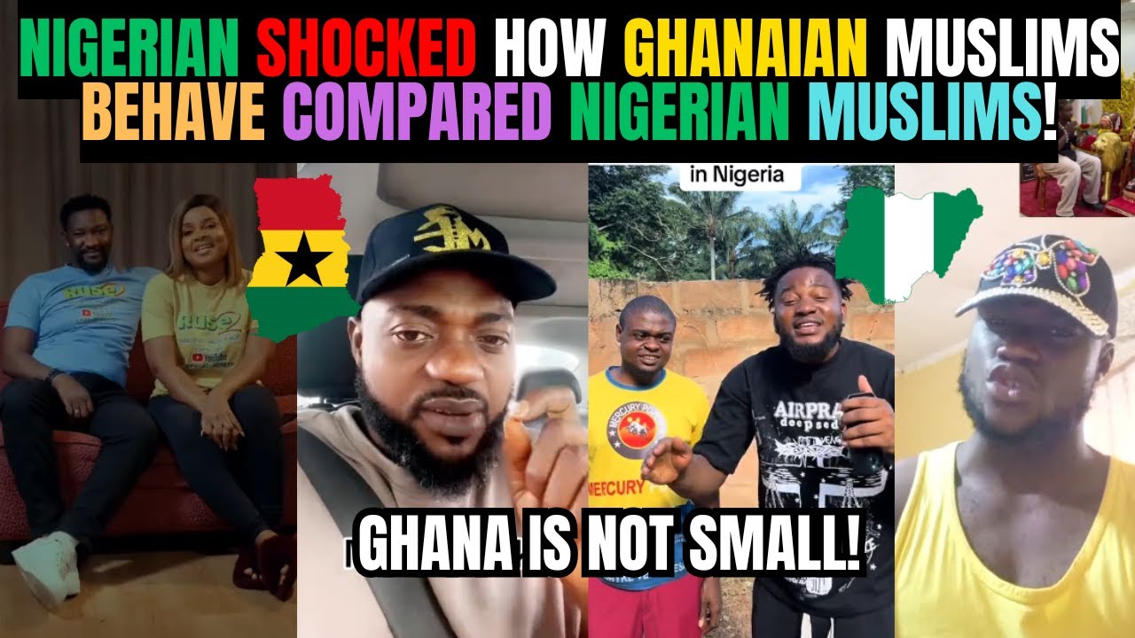🇬🇭🇳🇬 NIGERIAN SHOCKED HOW GHANAIAN MUSLIMS BEHAVE COMPARED NIGERIAN MUSLIMS + 🇬🇭 vs 🇳🇬 | Kamma Dyn