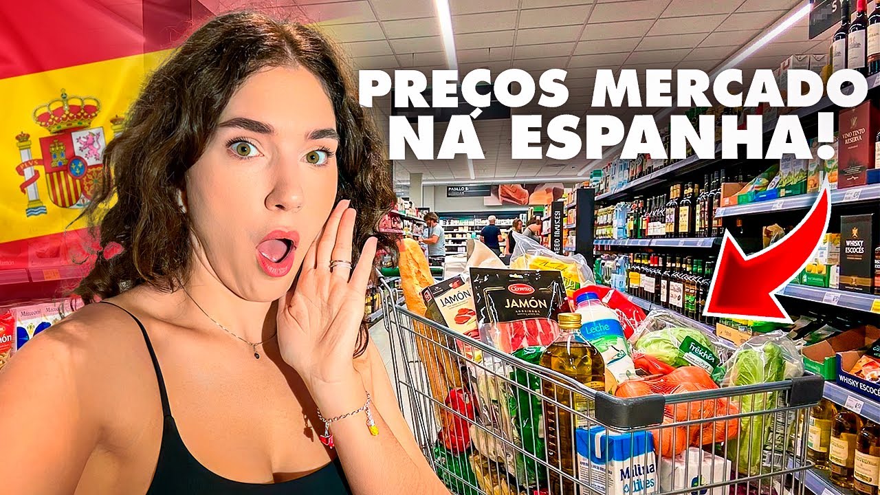 PRE&Ccedil;OS NO SUPERMERCADO DA ESPANHA EM 2026!