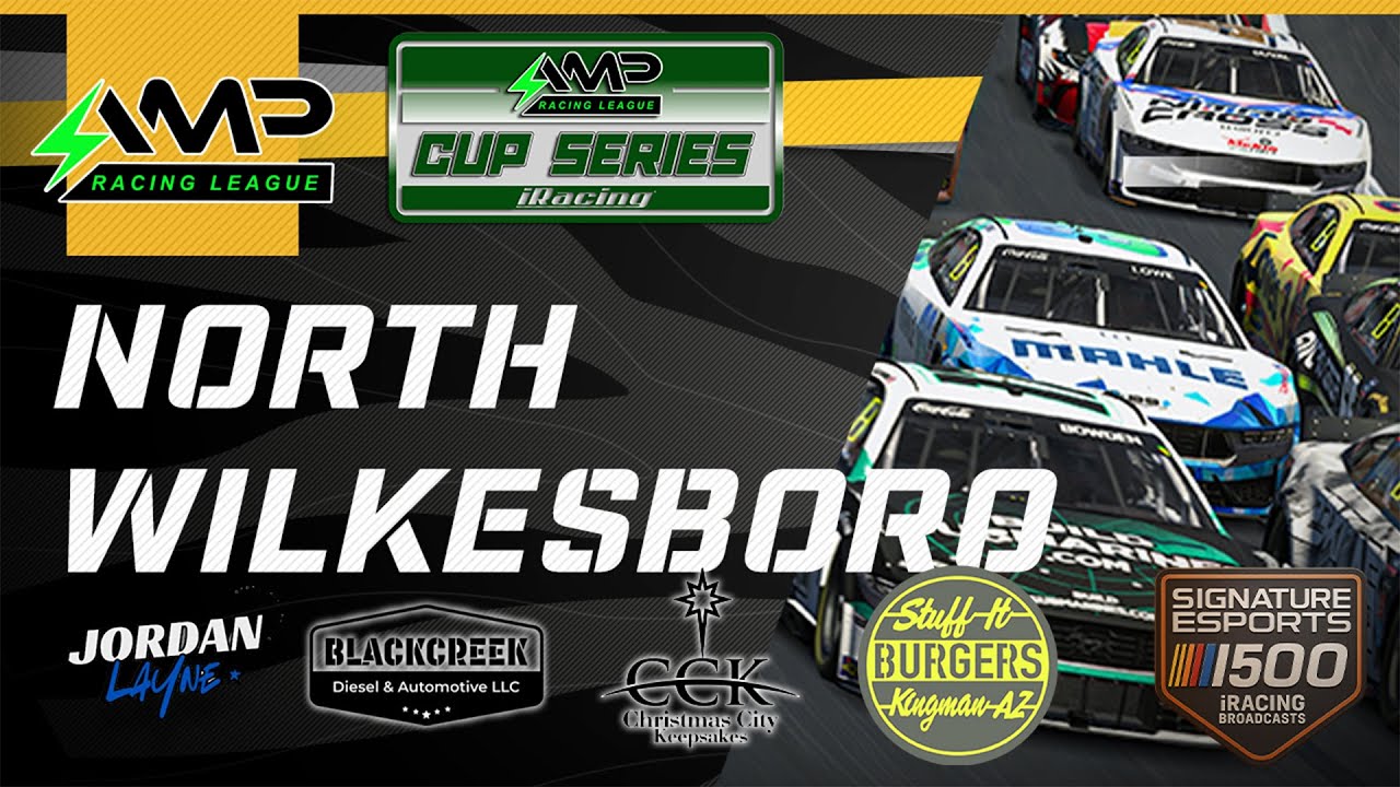 APEX X1 NORTH WILKESBORO | AMP RACING CUP SERIES #iracing #league #gaming #AMP