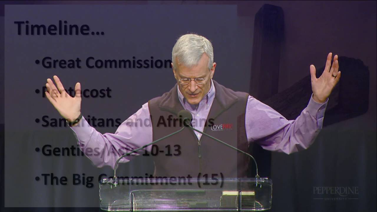 Pepperdine Bible Lectures 2016 - Don McLaughlin (Part 3)