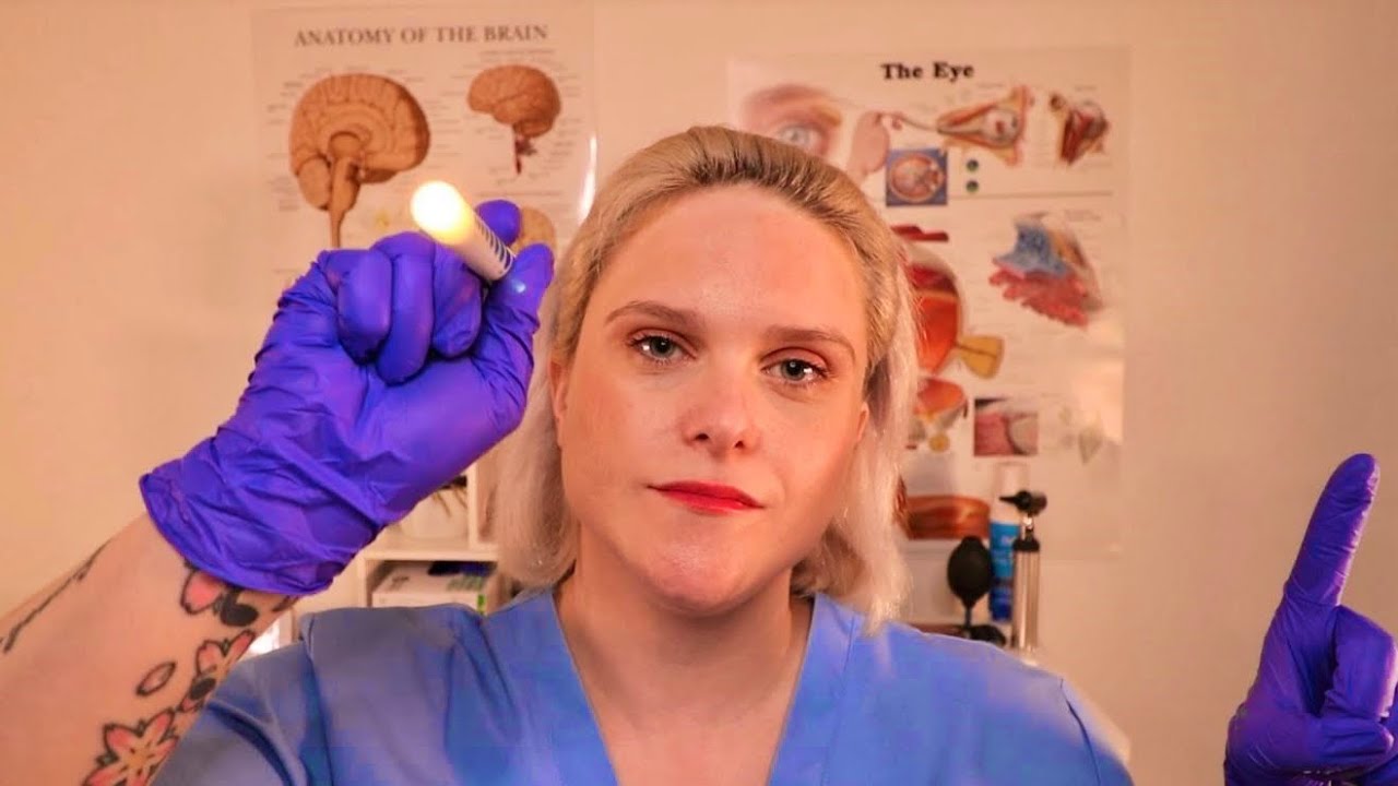 [ASMR] The FASTEST Detailed Cranial Nerve Exam EVER!