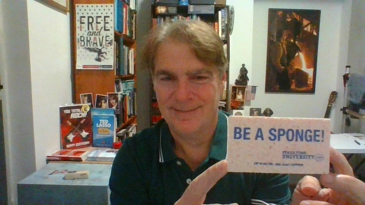 Be a Sponge: Robert Begley