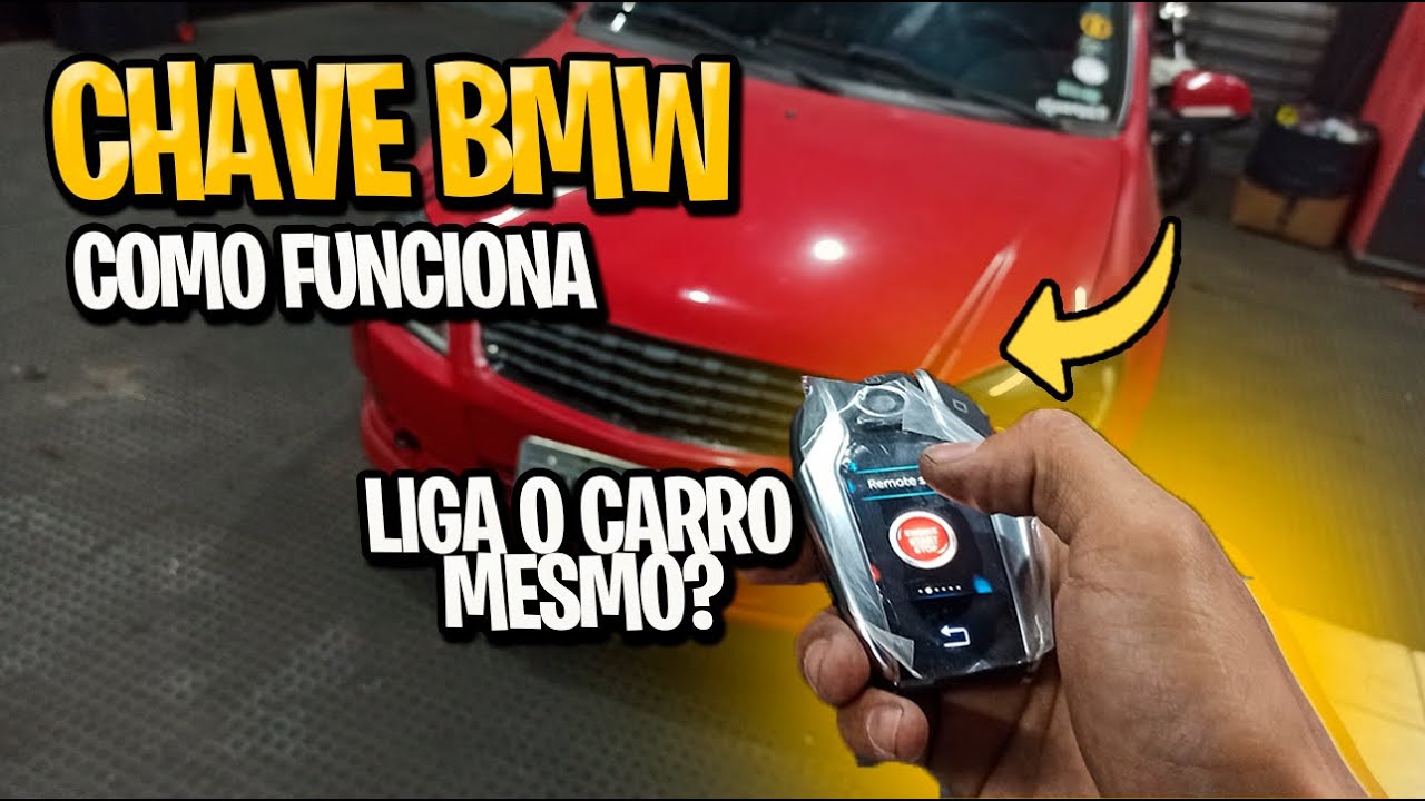 CELTA COM CHAVE BMW E START STOP PELO CONTROLE - AUTO MOD BR