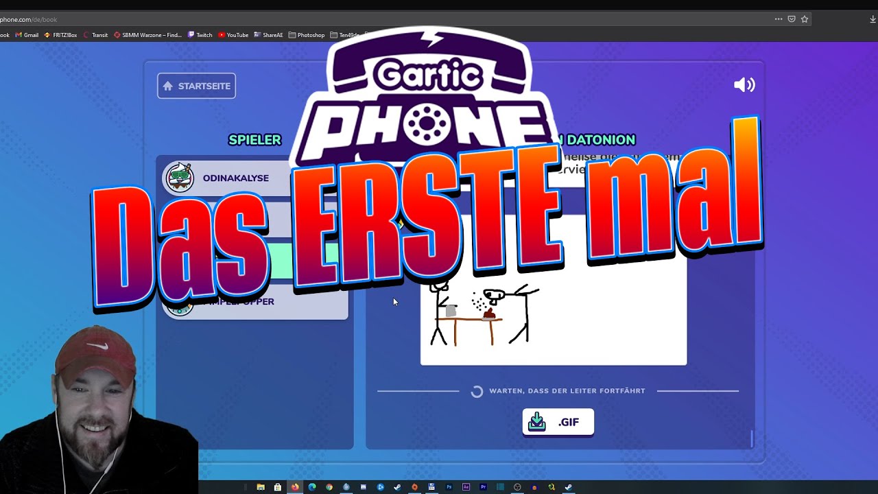 Das ERSTE mal - Gartic Phone