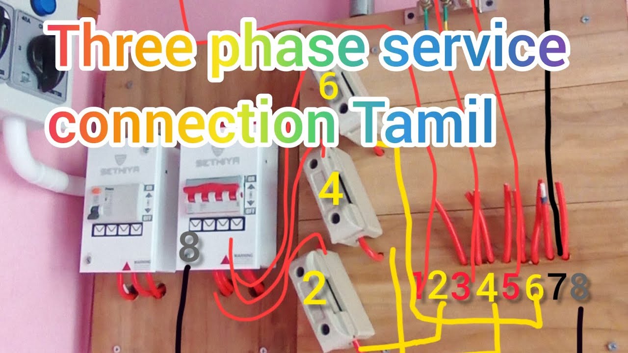 Three phase service full video Tamil #electritian #tamil