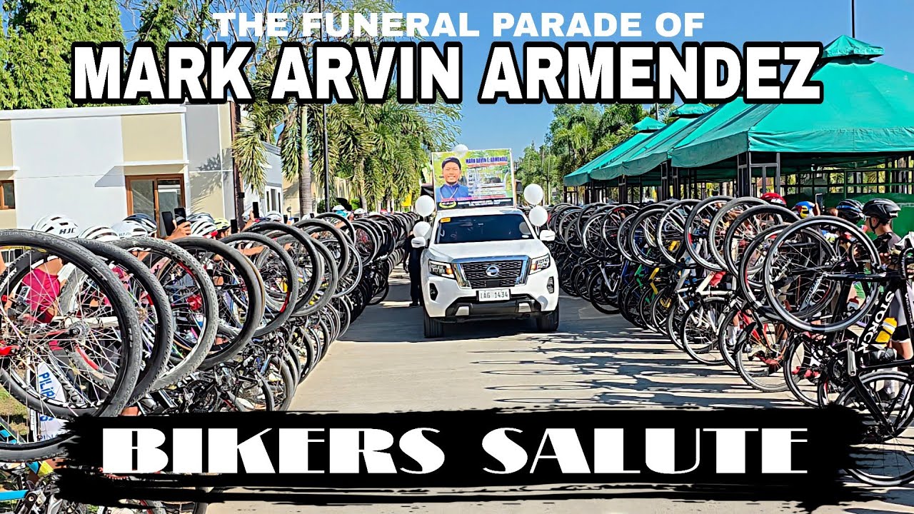 MARK ARVIN ARMENDEZ FUNERAL PARADE THE CHAMPION, GOLD MEDALIST OUR IDOL