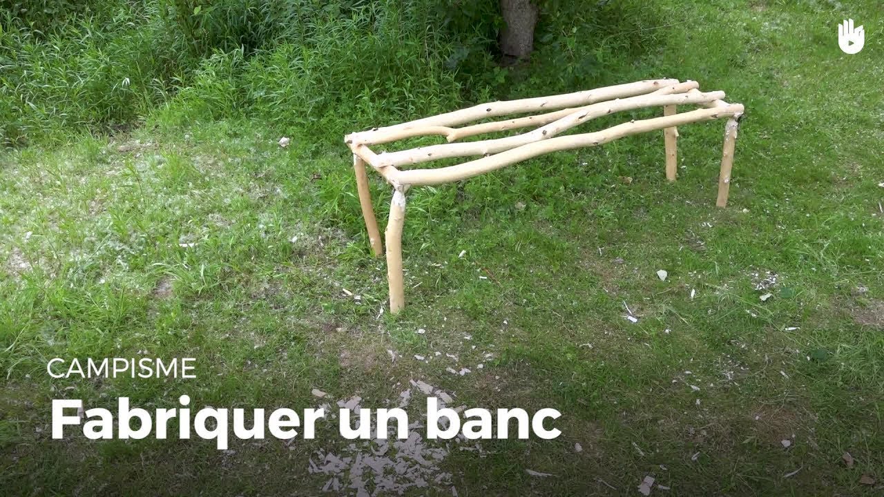 Tuto froissartage : fabriquer un banc