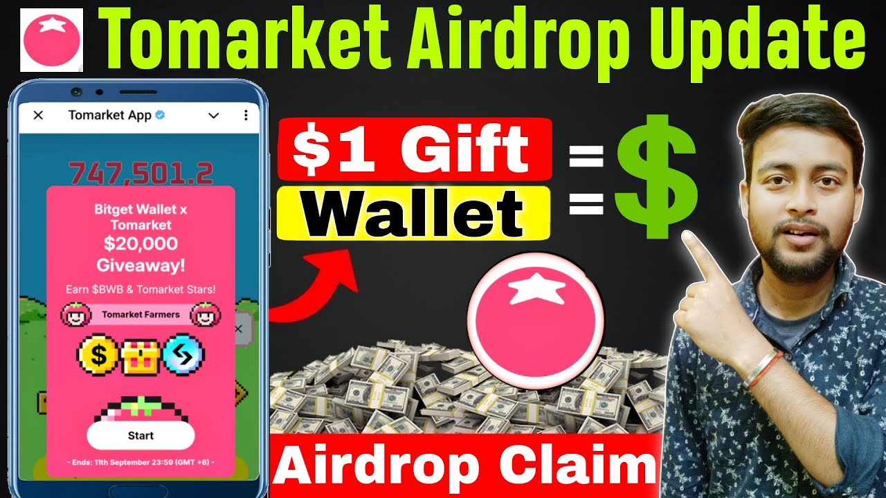 Tomarket Airdrop Update | Tomarket $20,000 BWB Giveaway | Tomarket $1 Bitget Wallet Update |Tomarket