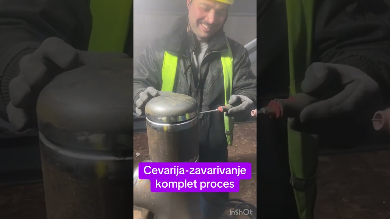 CEVARIJA -ZAVARIVANJE KOMPLET PROCES