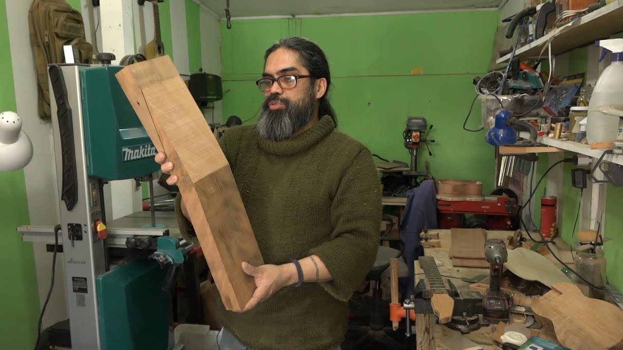 Paso a paso hacia un Guitarrón Chileno, junto a Diego Moraga, Luthier