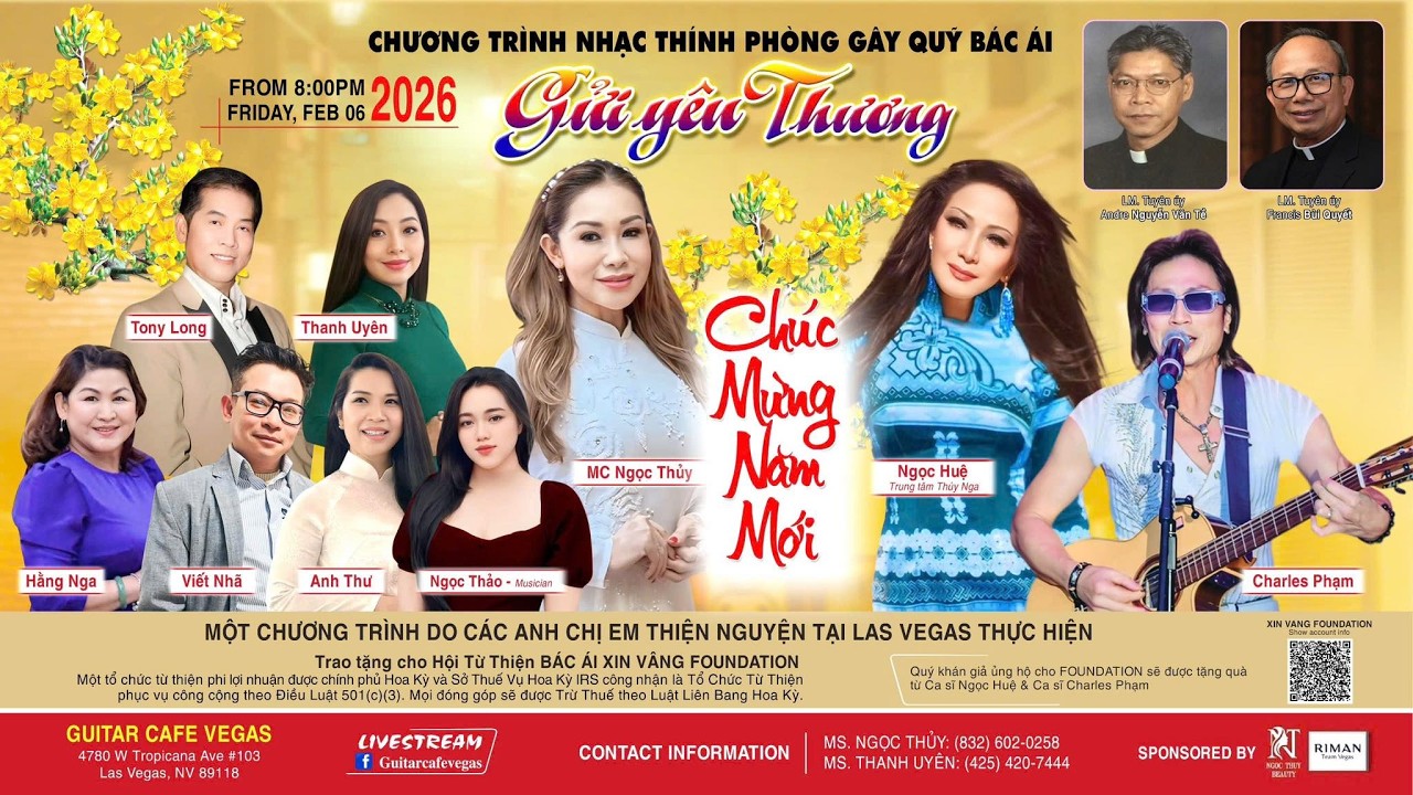 Gửi Yêu Thương (Melody Live 02) Guitar Cafe Vegas Full Show #guitarcafevegas #nhạchay #melodylive