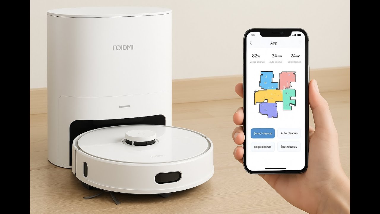 Xiaomi Roidmi Eve Plus - obsługa aplikacji