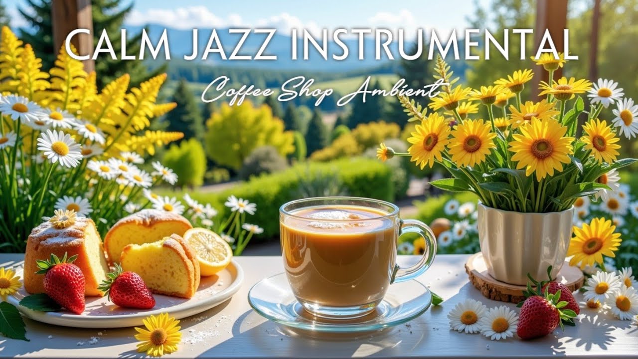 Spring Morning Jazz ~ Sweet Bossa Nova for Your Cafe & Calm Vibes
