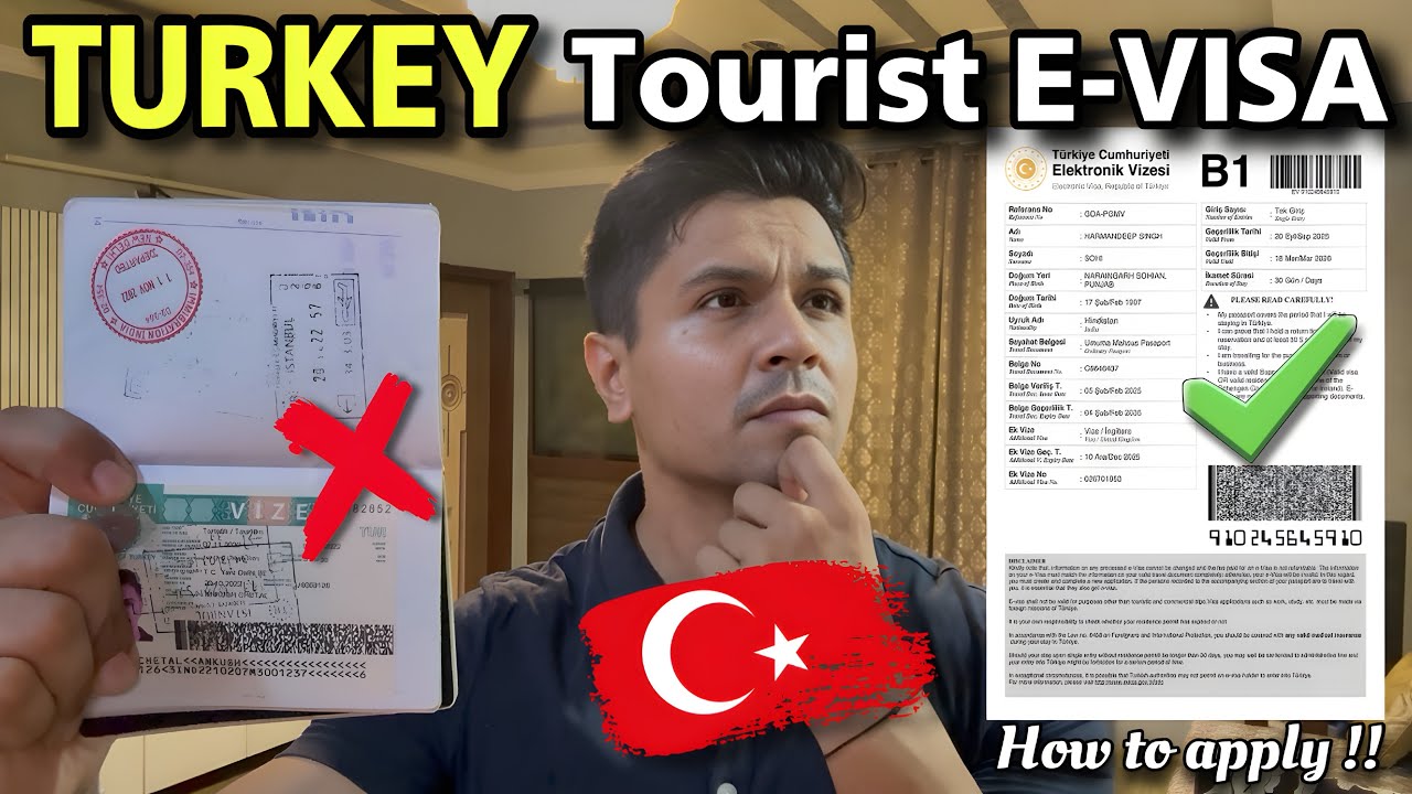 TURKEY TOURIST E-VISA 2026 | HOW TO APPLY | Complete Guide