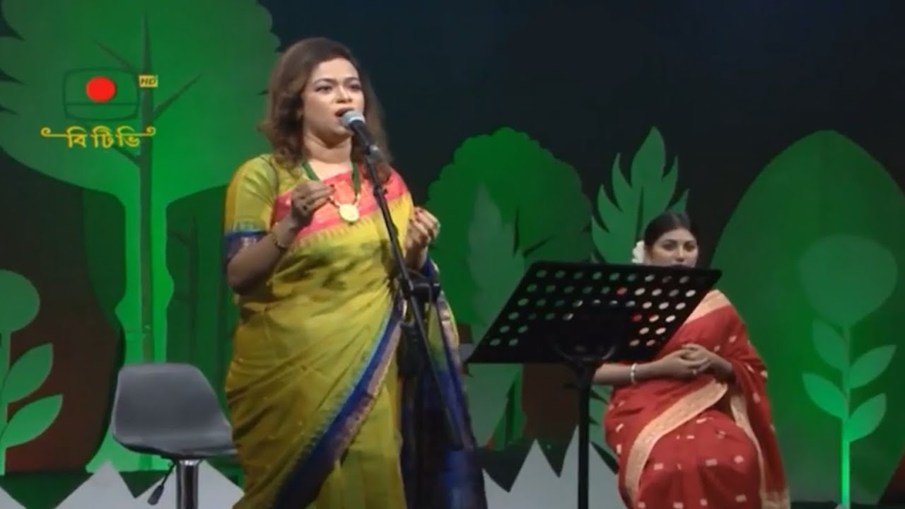 Dhire Bolao Gari Re Garial II ধীরে বোলাও গাড়ীরে গাড়িয়াল II Rubaya Rawshan II Hijol Tamal II (BTV)