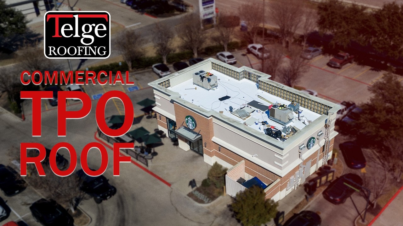 GAF EverGuard TPO 60-Mil Commercial Roof Replacement | Telge Roofing