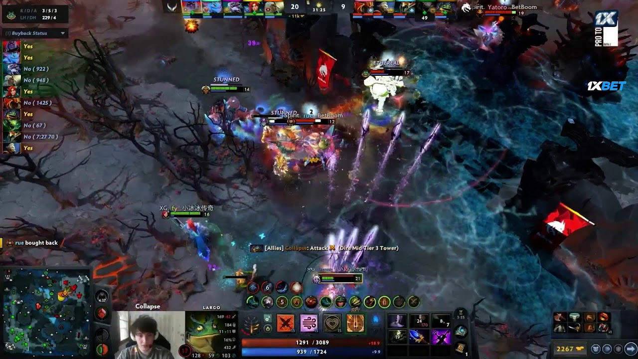 TeamSpirit vs Xtreme Gaming Bo2