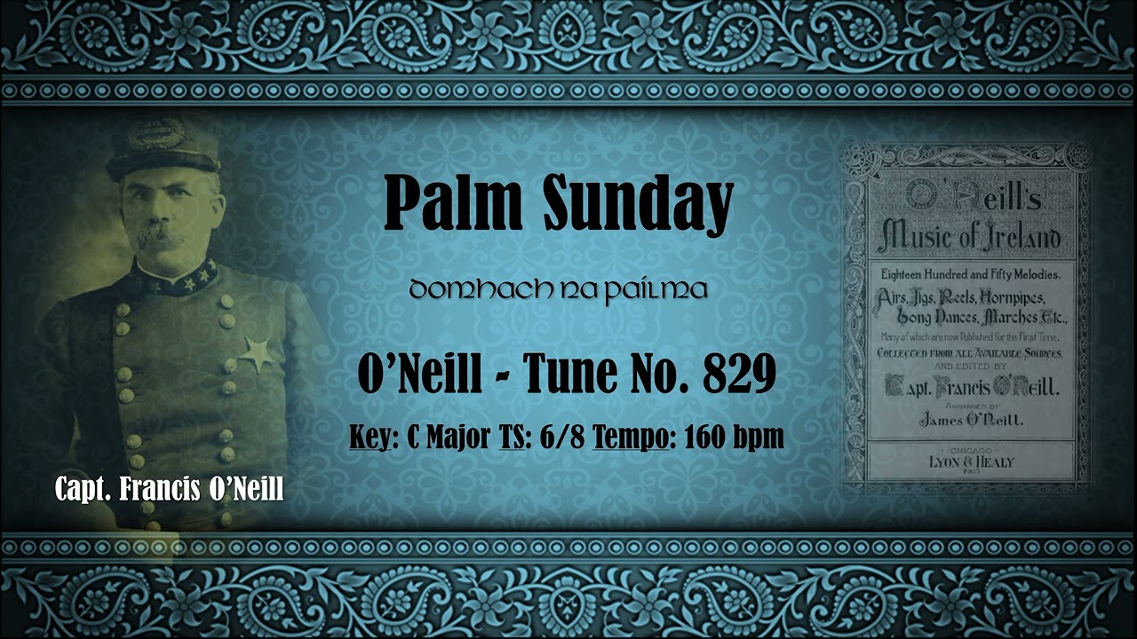 Palm Sunday (No. 829) - Jig in A Minor, 160 bpm