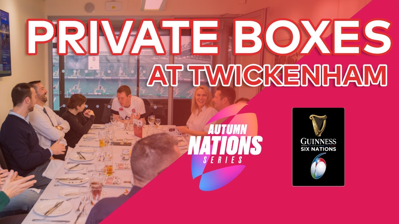 Private Boxes - Twickenham Hospitality - Eventmasters