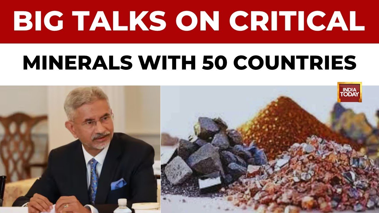 Dr Jaishankar Attends Critical Minerals Meet in Washington | US Meeting Productive | India Today