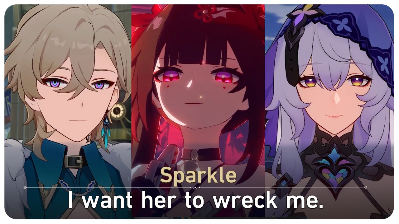 Sparkle Voicelines About Black Swan, Aventurine & Others | Honkai Star Rail