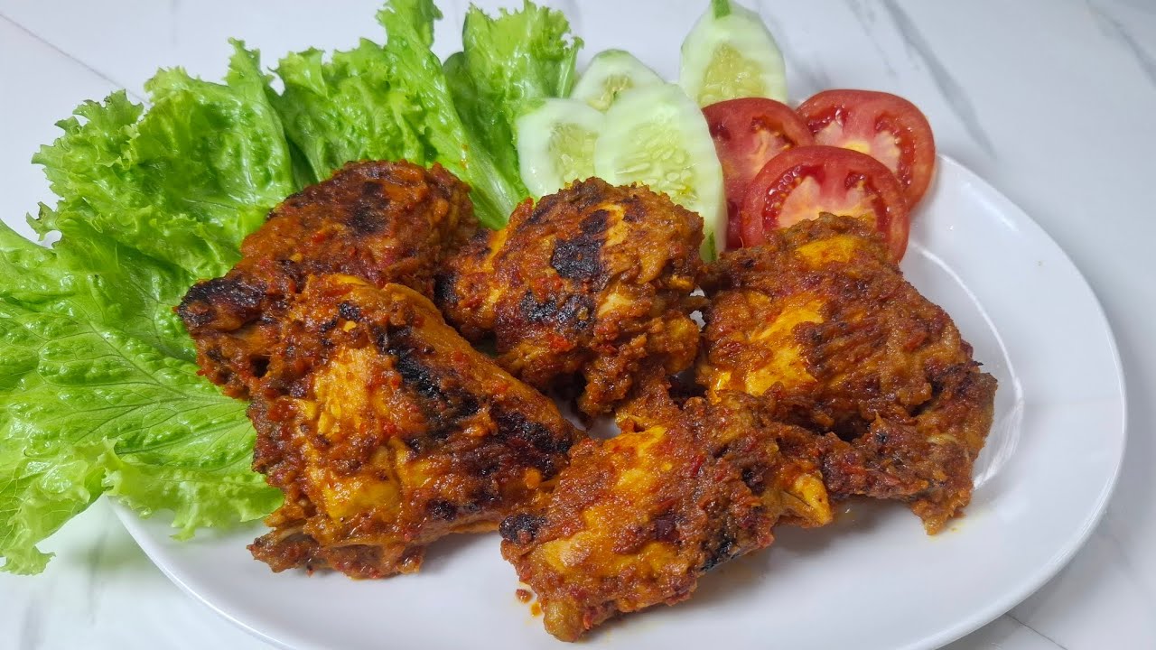Sekali coba dijamin ketagihan ‼️Resep AYAM BAKAR BUMBU RUJAK || Bumbunya enak banget