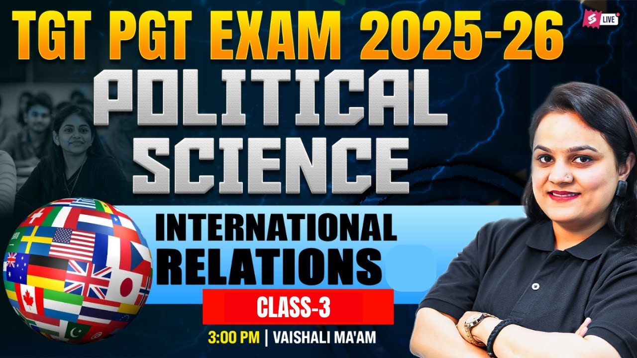 DSSSB/RPSC/UP LT Grade Political Science Classes 2025 By Vaishali Ma'am