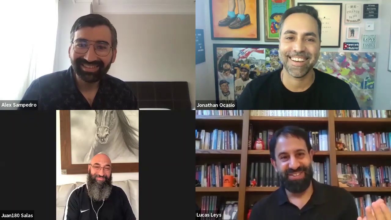 Conversatorio e625  -GRUPOS PEQUEÑOS - Lucas Leys, Alex Sampedro, Juan Salas y Jonathan Ocasio.