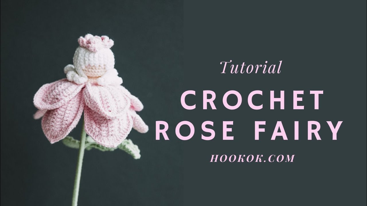 Crochet Rose Fairy