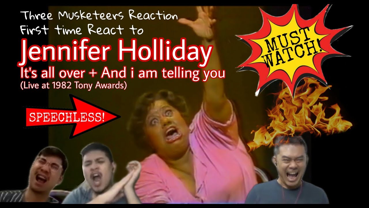 【REACTION】Jennifer Holliday - And i am telling you (Tony Awards 1982)【ENG SUBS】3 Musketeers Reaction