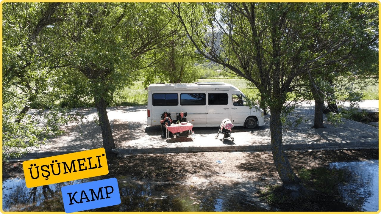 SOĞUK YAYLA KAMPI / BEBEKLİ KARAVAN KAMPI / KARAVANDA YAŞAM