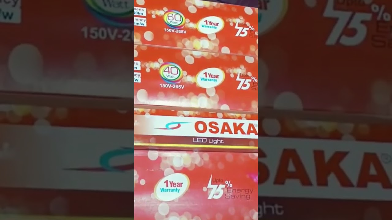 Osaka Led Tube Light All Range Available Deen Electric and lights