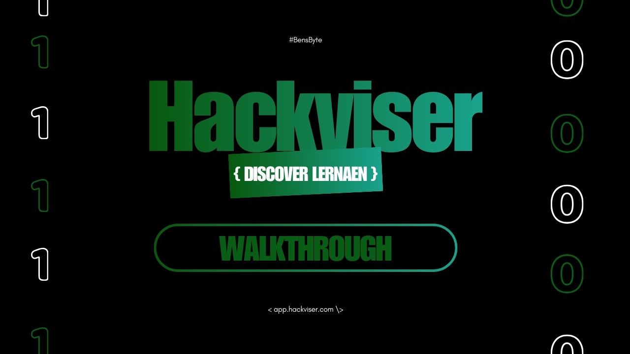Hackviser Warmup || Discover Lernaean