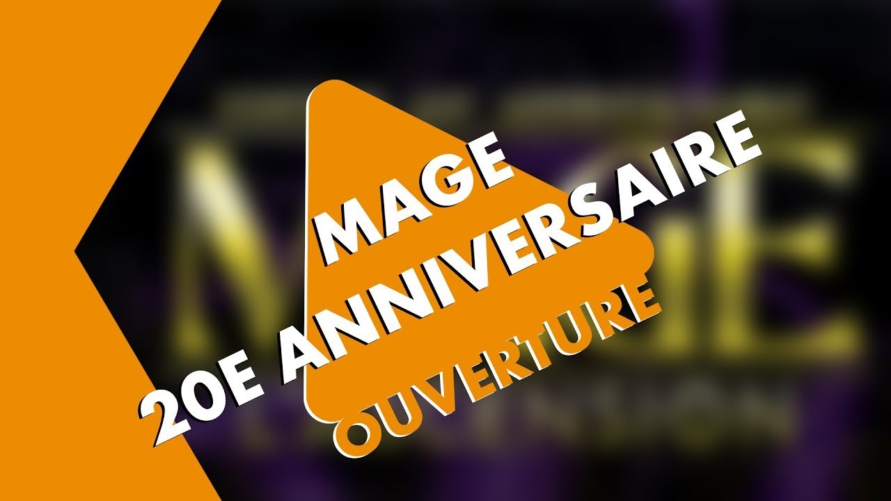 Ouverture Critique - Mage 20e Anniversaire