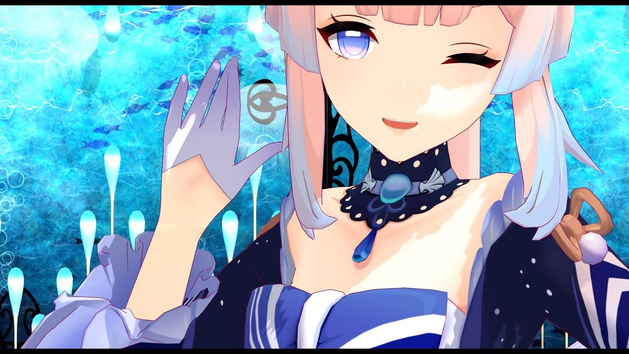 【原神MMD】『シニカルナイトプラン/Cynical Night Plan』珊瑚宮心海/Sangonomiya Kokomi