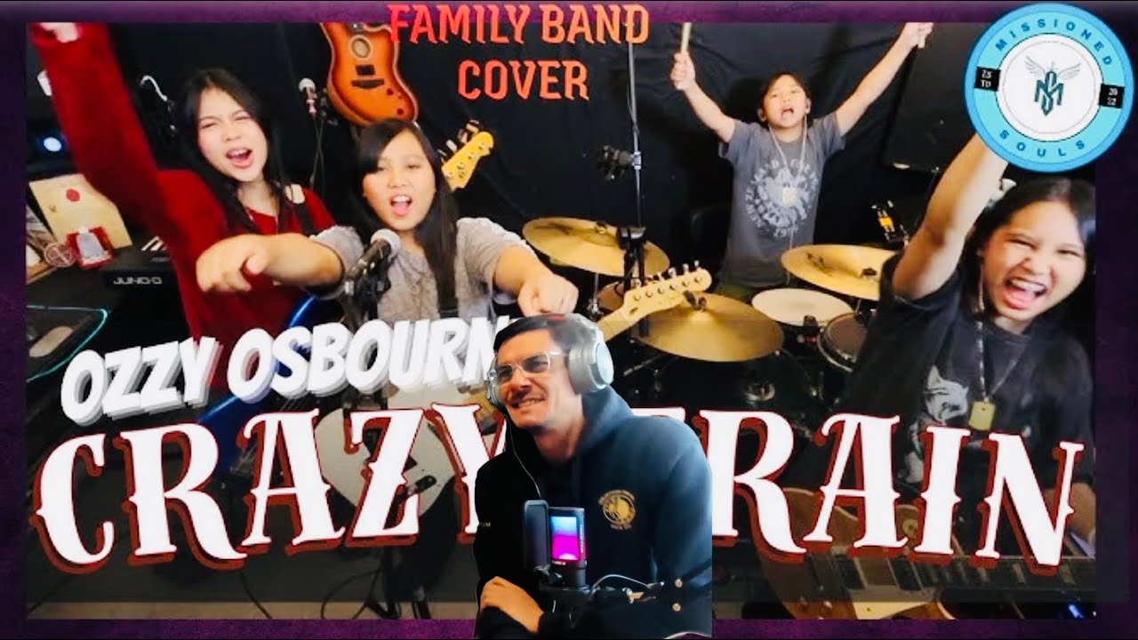 MISSIONED SOULS - FIRST TIME HEARING - CRAZY TRAIN - STUDIO VERSION | UK SINGER KEV REACTS
