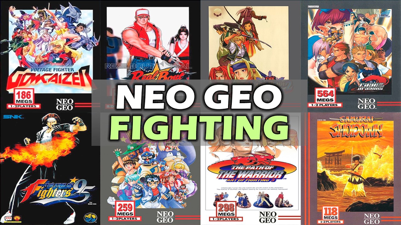 ТОП-45 ЛУЧШИХ ФАЙТИНГОВ ДЛЯ NEO-GEO ВСЕХ ВРЕМЕН
